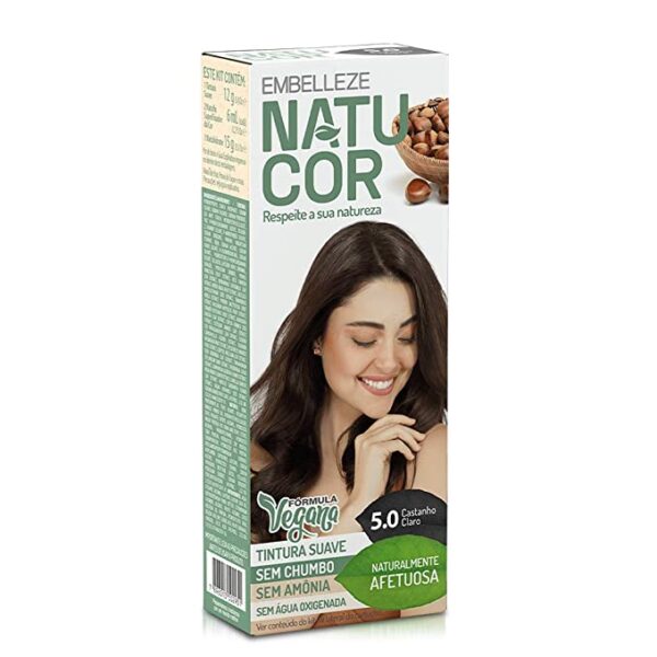 Natucor 5.26 Vegan Hair Color Dark Marsala – Afro beauty shop B2B